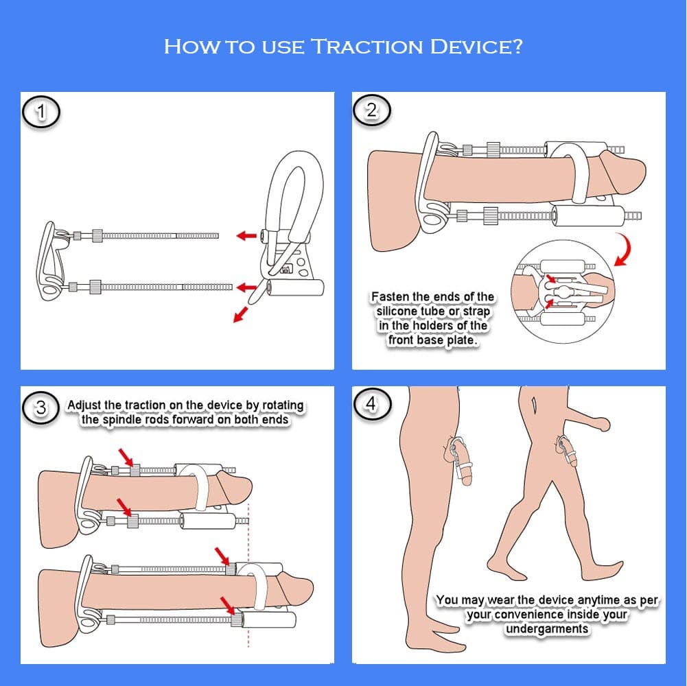 how to wear traction device